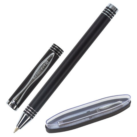 Ручка подарочная шариковая Brauberg Magneto 0,5 мм синяя 143494 цена за 2 шт , 